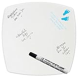 Blue Footprint Message Plate by C.P.M.