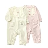 coeur a coeur (クーラクール ) カバーオール (70～80cm) キムラタンの子供服 (44375-173) アイボリー 80