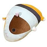 NOLITOY まくら モルモットぬいぐるみ ハムスターぬいぐるみ枕 かわいいネズミのぬいぐるみ ぬいぐるみぬいぐるみ モルモット枕 モルモット 愛らしいおもちゃの動物 漫画の動物の ぬ