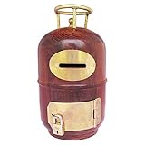 特別なプレゼントに妹木製円柱形状Money Bank、ロックとキーwith、個々コイン貯金箱コインホルダー、ストレージお金に安全、