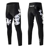 Santic サイクルパンツ サイクルタイツ サイクリングパンツ レーサーパンツ パッド付き UVカット サイクルウェア 自転車ウエア メンズ