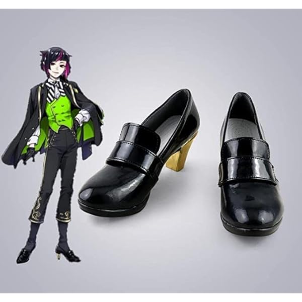 【即日発送✨】ツイステ　ヴィル寮服・靴24cm コスプレ　女性Mサイズ　Dハロ 即日発送✨】ツイステ ヴィル寮服・靴24cm コスプレ 女性Mサイズ