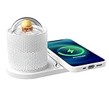 ワイヤレス充電器 EUKUS 2 in 1 充電器 常夜灯付き 多機能充電器 置くだけ充電 急速充電10W/7.5W/5W For iPho