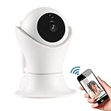 Wifi IPカメラ1080p HD 360°動き検出、双方向オーディオ、赤ちゃんの老人のためのナイトビジョンリモートコントロールペット、サポートAndroidおよびIOS(日本語取扱説明書)