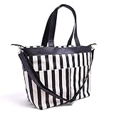 マザーズバッグ 2wayスタイル　wide stripe（twill・black）　B2701000　日本製