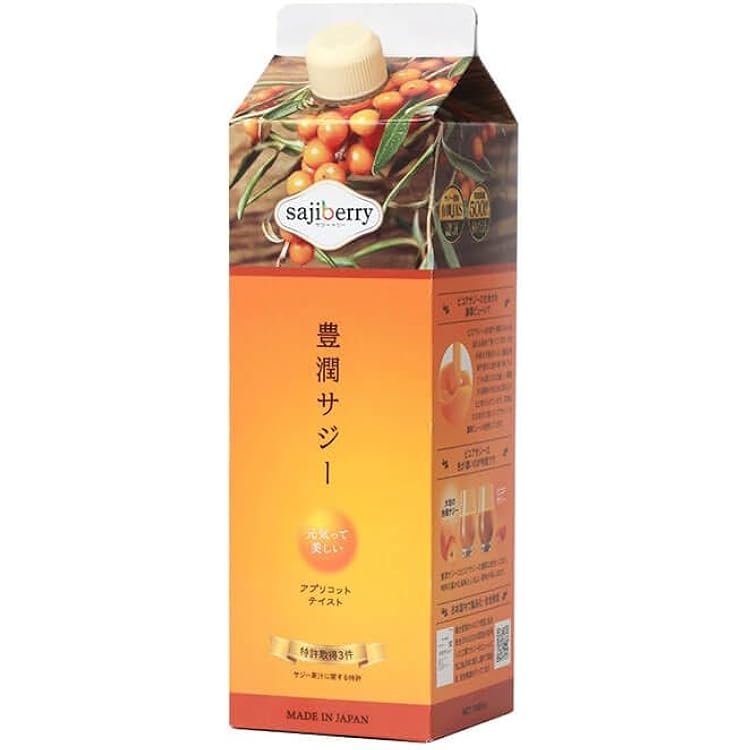 Amazon.co.jp: 豊潤サジー 1000ml サジージュース【紙パックタイプ