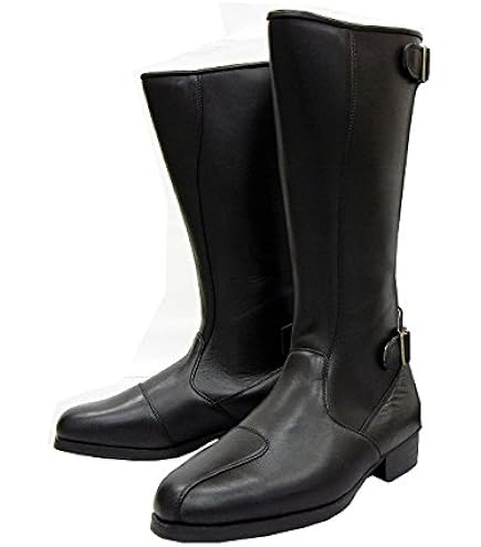 Amazon.co.jp: ナンカイ（NANKAI) ツアラーブーツ 牛革・BK・24.5cm