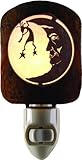 High Quality BNLKMHP LAZ NL Kokopelli with Moon Nightlight HP, Honey Pinion