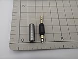 2.5mmプラグ SENNHEISER HD598等用 ブラック