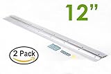 (12 Inch 2 Pack) - Hangman 30cm Heavy-Duty Mirror and Picture Hanger with Walldog Anchorless Screws 