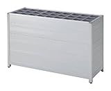 TRUSCO アルミ傘立パネルタイプ(27本立)