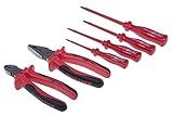 Bovidix 3660547 Insulated Pliers and Screwdrivers set, 6 Piece [並行輸入品]