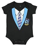 ハリーポッターユニセックスベビーHogwarts Houses One Piece Snapsuit カラー: ブラック