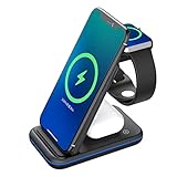 ワイヤレス充電器 3in1 最大15W急速充電 折り畳みワイヤレス 充電器 iPhone Apple Watch2 AirPods Pro