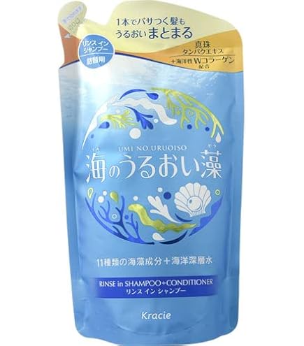 Amazon | 海のうるおい藻 リンスインシャンプー 詰替用 400ml