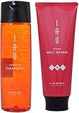 ルベル IAU イオ クレンジング クリアメント（シャンプー）200ml＆イオ クリーム メルトリペア トリートメント200ml