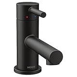 Moen Align one-handle Low円弧バスルーム蛇口 6191BL 1