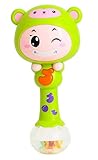 ベビーキッドRattle & Rock Maracas Musicalおもちゃ動物Handbells Sing子犬