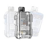 【正規品】電子タバコ Aspire Gotek X スターターキット ベイプ vape 5ml podカートリッジ 650mah バッテリー 0.8ohm 交換用コイル ニコチンなしタバコなし (【X】透明)