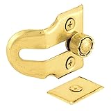 Defender Security S 4038 Wood Window Vent Lock, 2.5cm Hole Centres, Steel, Brass Plated