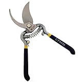 CECII Garden Scissors , Heavy Duty Metal Blade , Hand Pruner , Pruning Snip, Garden Shear, Secateur 