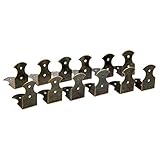 12個入りセット 装飾金具 アンティーク ボックスコーナープロテクター　装飾 家具 ジュエリーボックスのハードウェアメタルコーナー 4.5*1.3cm