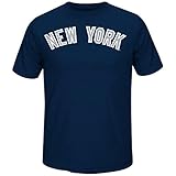 MLBニューヨークヤンキース合成画面印刷ショートスリーブTシャツ XL