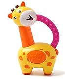 キリンTeether Toy For Baby with Rattle – BPAとラテックスフリー – Made by 100 %素材安全