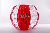 Inflatable-ZoneTM Bubble Soccer Bubbles bumper ball human hamster ball bubble football - Red Flower 