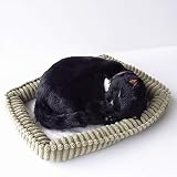 ニニアンドキノ パーフェクトペット (小サイズ) 黒猫 ぬいぐるみ 猫 ねこ ネコ リアル 本物 そっくり 雑貨 動物 アニマル 癒し 動く プレゼント ギフト お祝い かわいい 猫のぬいぐるみ