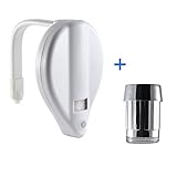 Motion Activatedトイレ夜ライト、LED水蛇口Midnight利便性との子のパック、面白いPotty by bestmaxs