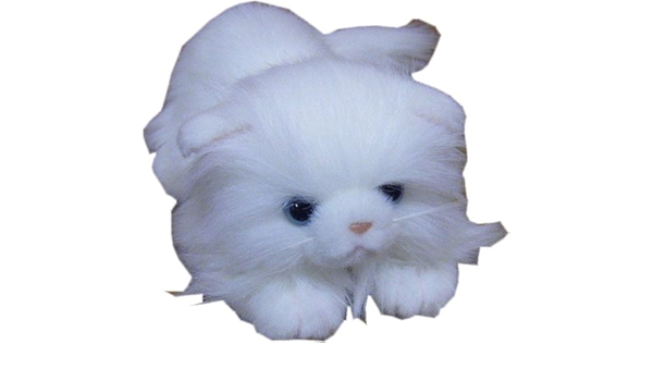 Amazon ペルシャ猫 ホワイト ぬいぐるみ おもちゃ