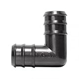 ActiveAqua チューブ用コネクターL字 1inch(内径25mm) 10個入り 1パック