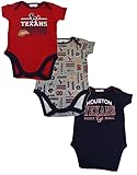 公式National Football LeagueファンショップAuthentic NFL Baby 3 - PackボディスーツOnesies