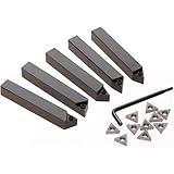Grizzly H7535 Mini Turning Too Length Set with Inserts [並行輸入品]