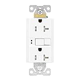 Eaton GFCI Self-Test 20A -125V Tamper Resistant Duplex Receptacle (3-Pack), White [並行輸入品]