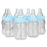 Fenteer 高品質　ベビーシャワー　ベビー　ミニ　哺乳瓶　ミルク　ボトル　洗礼　パーティー　ギフト　12個入り　