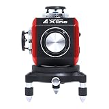 シンワ測定 レーザー 墨出し器 LASER ROBO Xline (レーザーロボ エックスライン) レッド フルライン・地墨クロス 71607