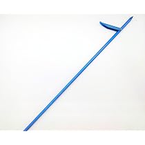 Amazon | SeaF 64チタン 片羽根式銛先 50cm 3面カット 青 手