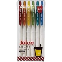 Amazon | PILOT ゲルインクボールペン ジュース くすみカラー 0.5mm