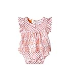 [パンプキン パッチ] Pumpkin Patch Kids ガールズ Batik Mock Tee Bodysuit (Infant) ワンピース Super White 12-18 Months 