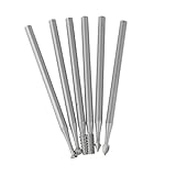 B Blesiya ロータリーファイルバー　ビットセット　芸術と工芸彫刻　超硬バー　彫刻　研削工具　6個入り