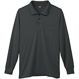SOWA(ソーワ) 50390 長袖ポロシャツ チャコールグレー M