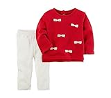 Carter's PANTS ベビー・ガールズ US サイズ: 18 Months カラー: レッド