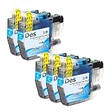ブラザー(brother)用 LC3111 インクカートリッジ C lc3111c 互換インク シアン 計5本 対応機種：DCP-J582N DCP-J973N DCP-J978N-B DCP-J978N-W DCP-J982N-B DCP-J982N-W DCP-J987N-W DCP-J981Nなど【残量表示/大容量タイプ/安心三年】