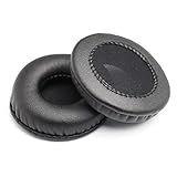 イヤーパッド 100mm 直径 【2個入り】 ヘッドホン 交換用 イヤークッション 黒い PCduoduo (100mm)