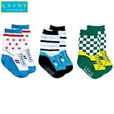 LAVIE NEWYORK ソックス(3足入り) 0-12カ月 スニーカーセット  nyso02