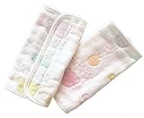 成願ベビーコレクション 6重ガーゼくま ベルトカバー (2個セット) 約16×20cm