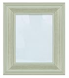 素朴な仕上げ装飾Hanging画像フォトフレーム木製ホーム装飾壁アート 11 x 14 Inches ホワイト FRAME56-White-6
