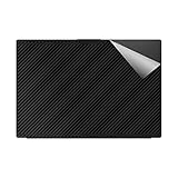 PDA工房 スキンシール LIFEBOOK UHシリーズ UH-X/H1, UH90/H1, WU-X/H1, WU2/H1, WU4/H1 対応 【カーボン調・ブラック】